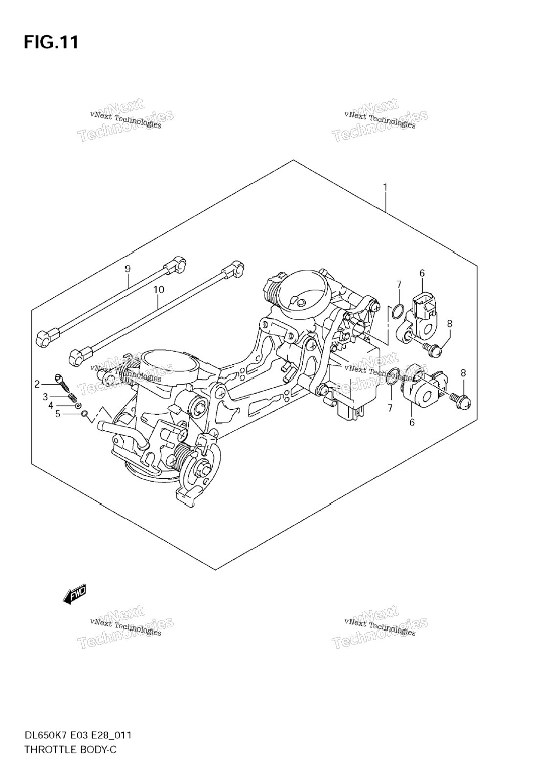 Нажмите для увеличения Throttle Body