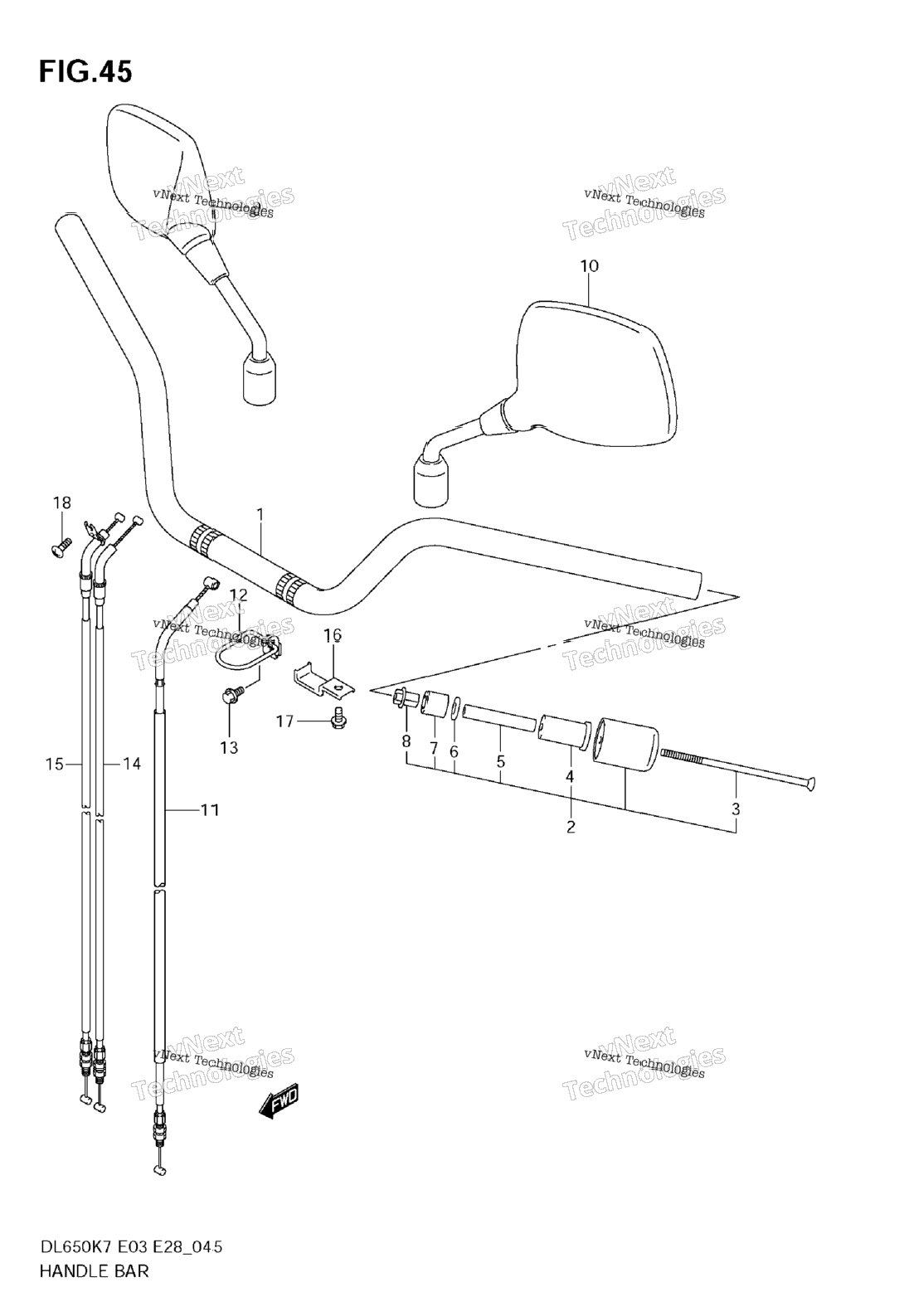 Нажмите для увеличения Handlebar
