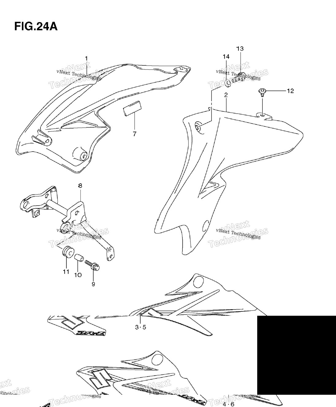 Fuel Tank Cover (Model K9)