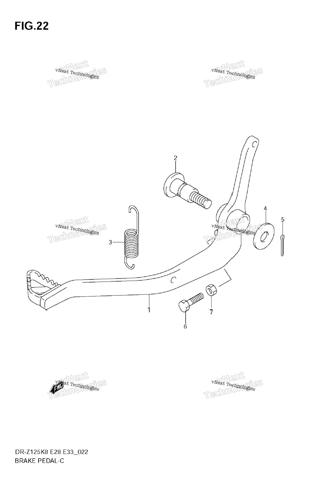 Нажмите для увеличения Brake Pedal