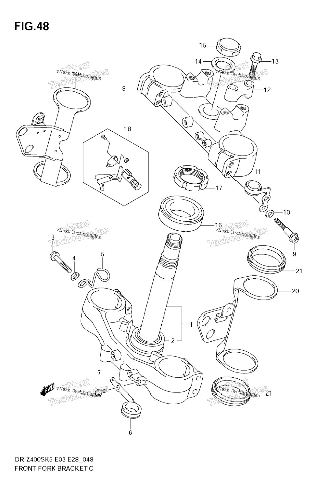 Front Fork Bracket