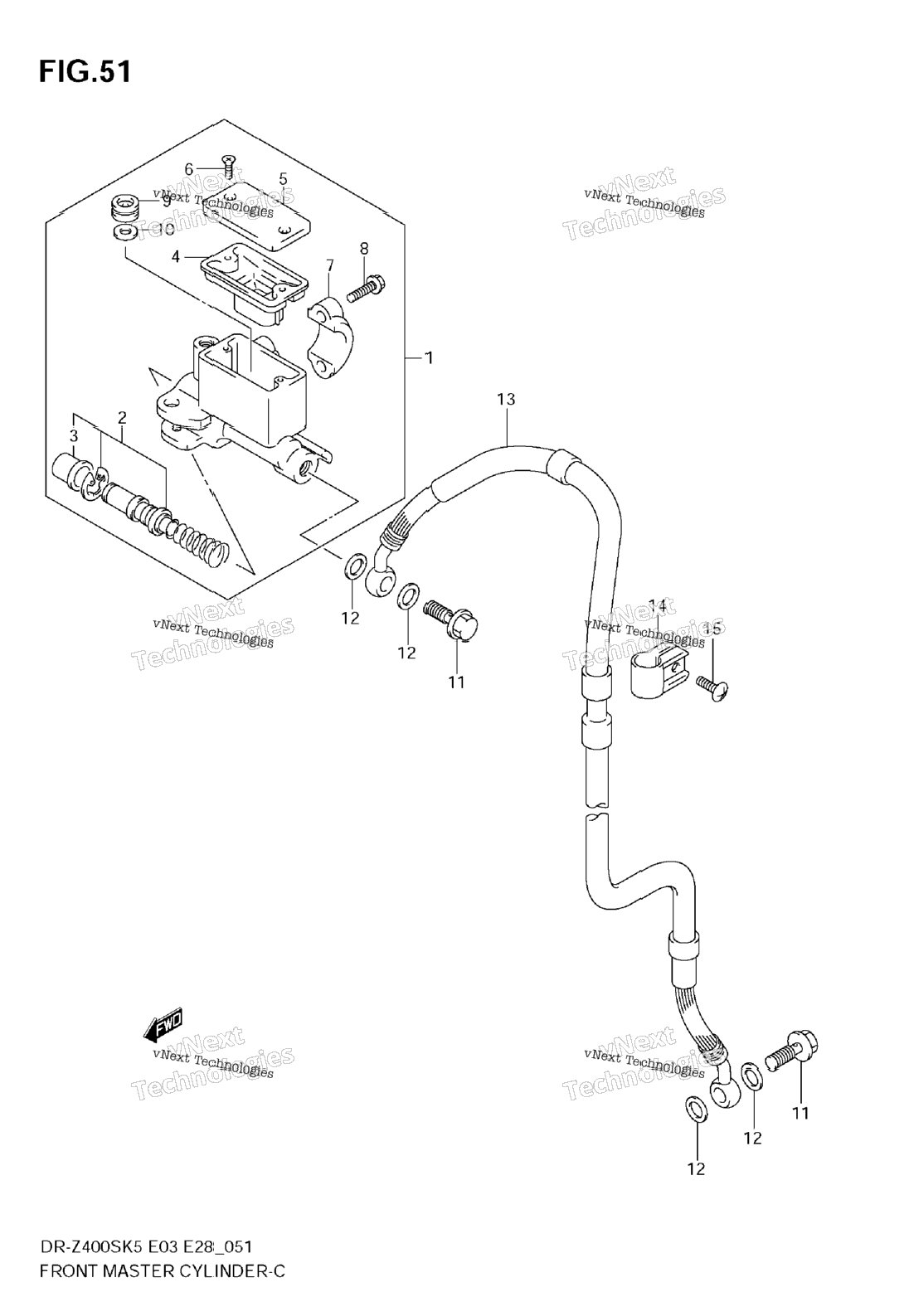 Front Master Cylinder