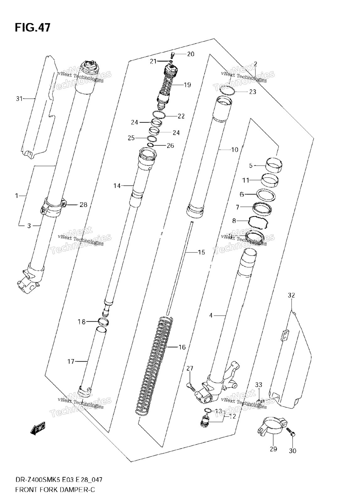 Front Fork Damper