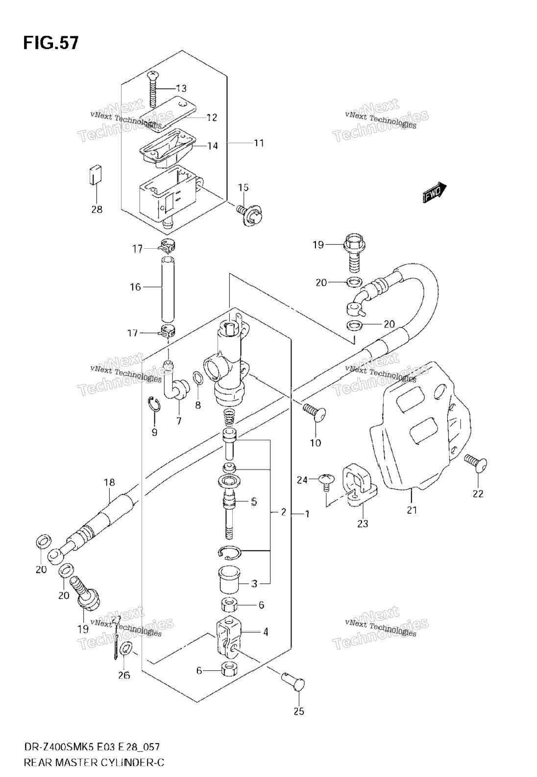 Rear Master Cylinder