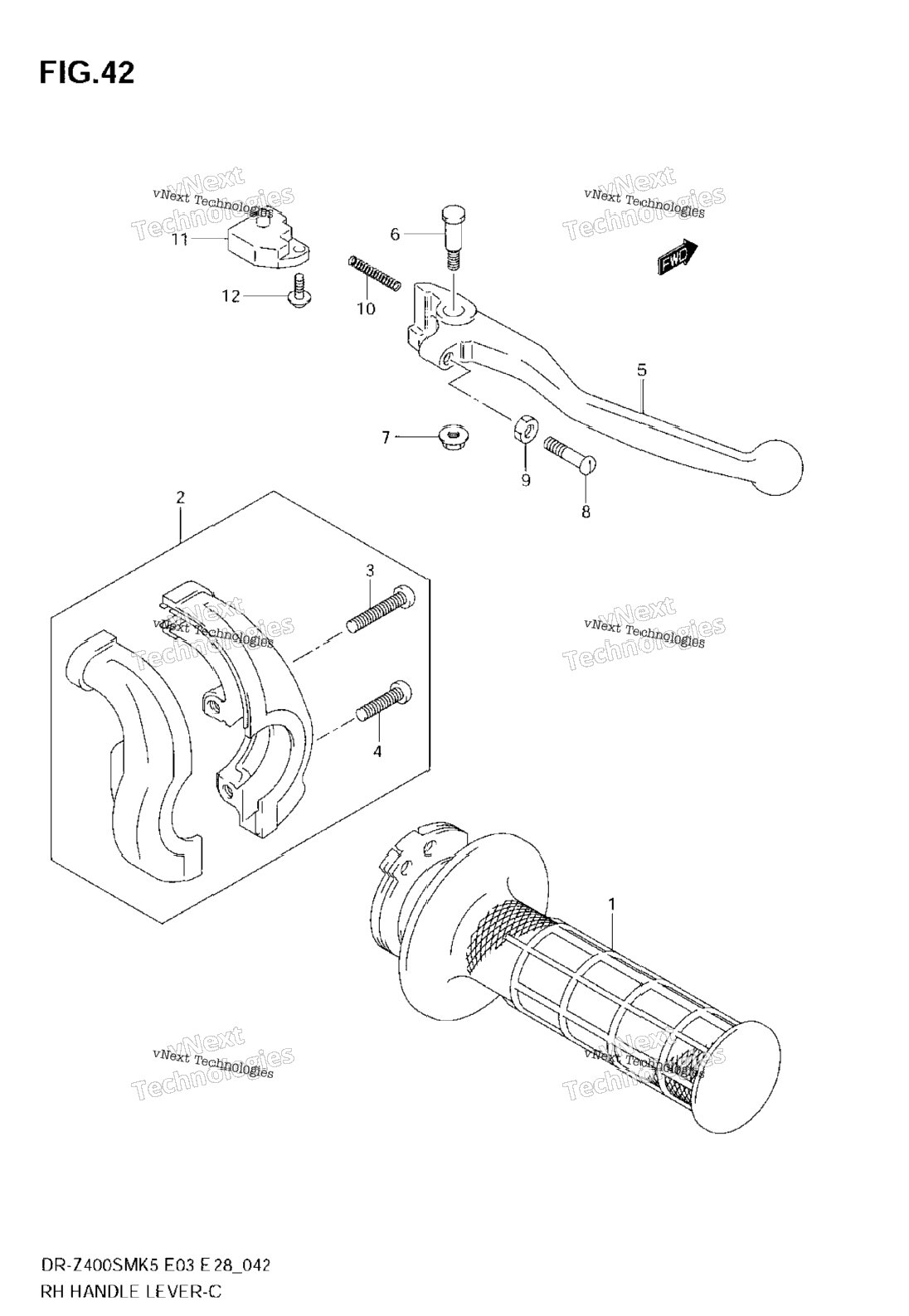 Right Handle Lever
