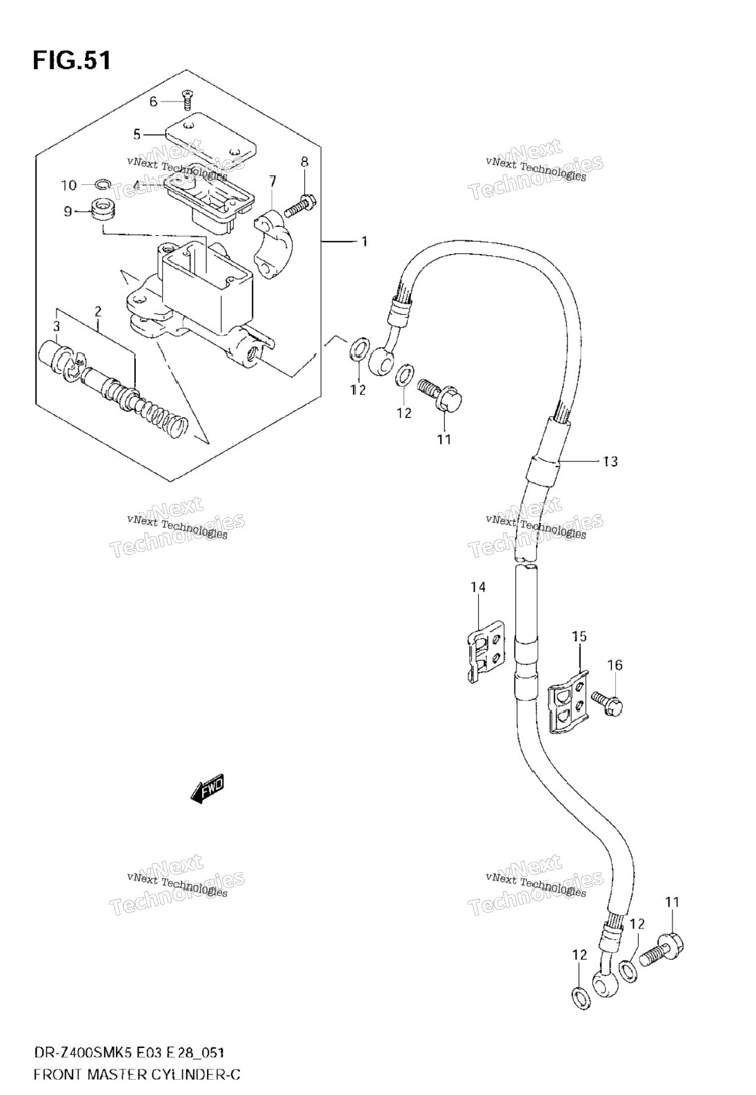 Front Master Cylinder