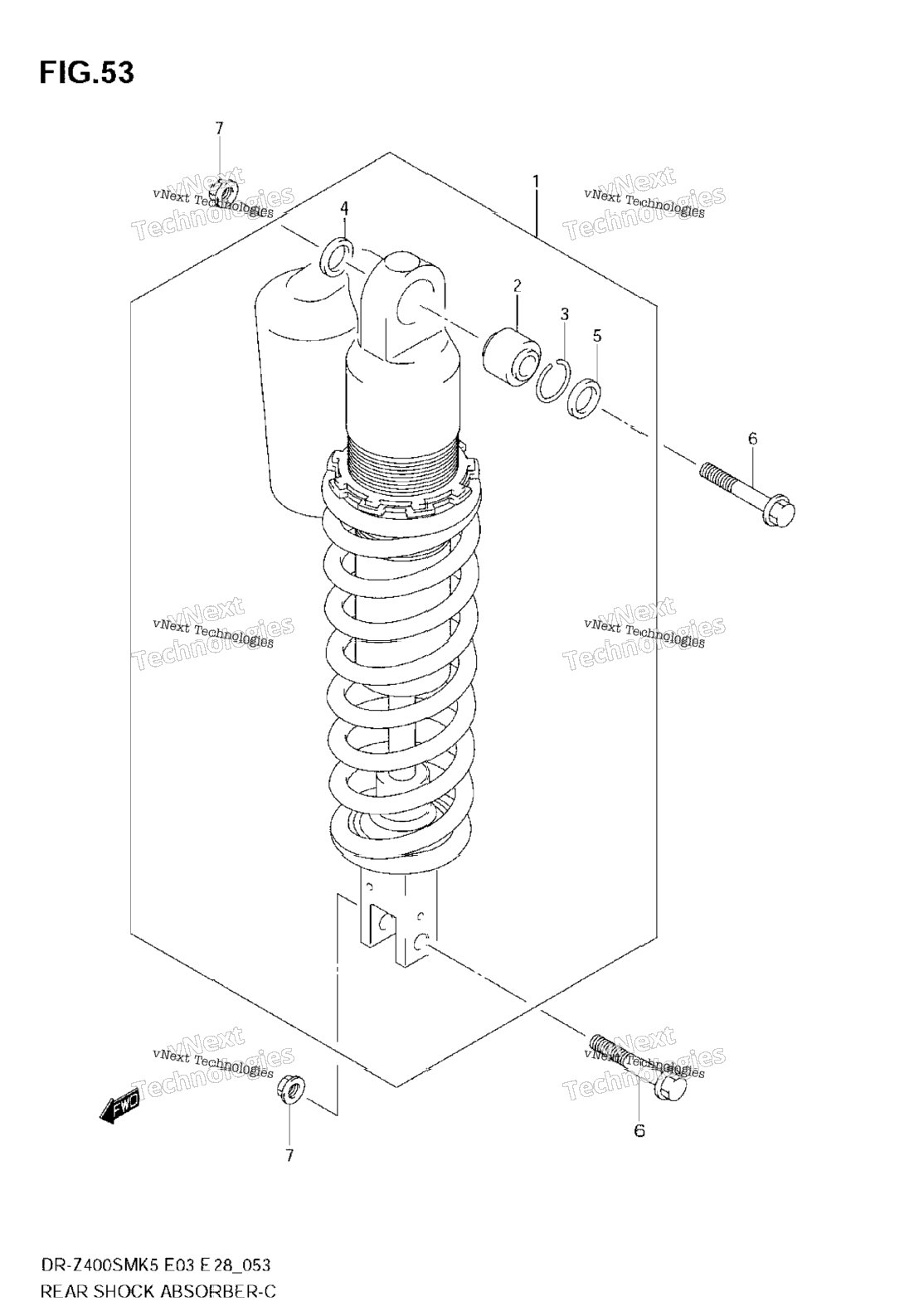 Rear Shock Absorber