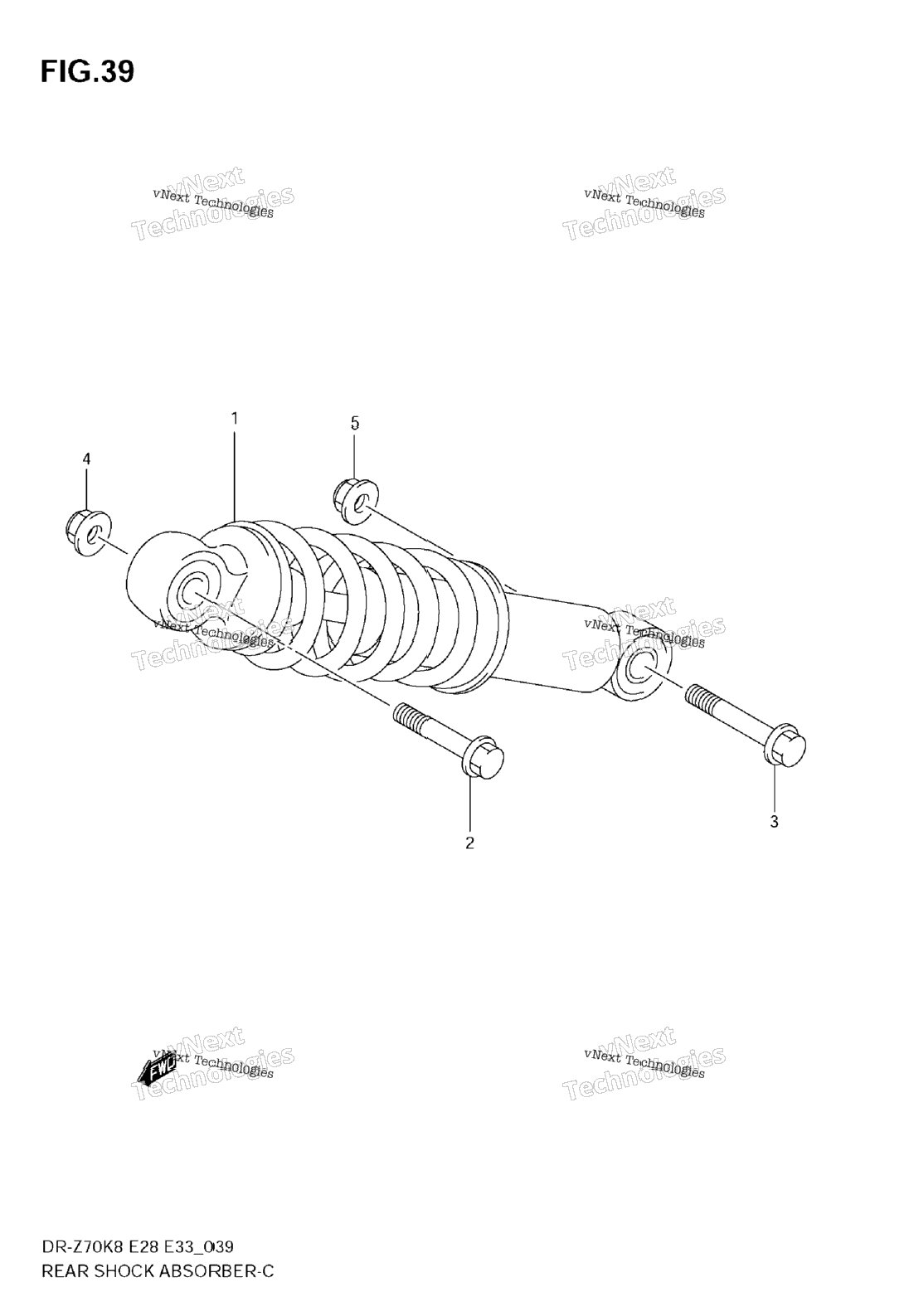 Rear Shock Absorber