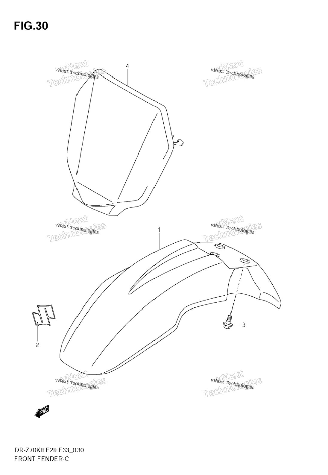 Нажмите для увеличения Front Fender