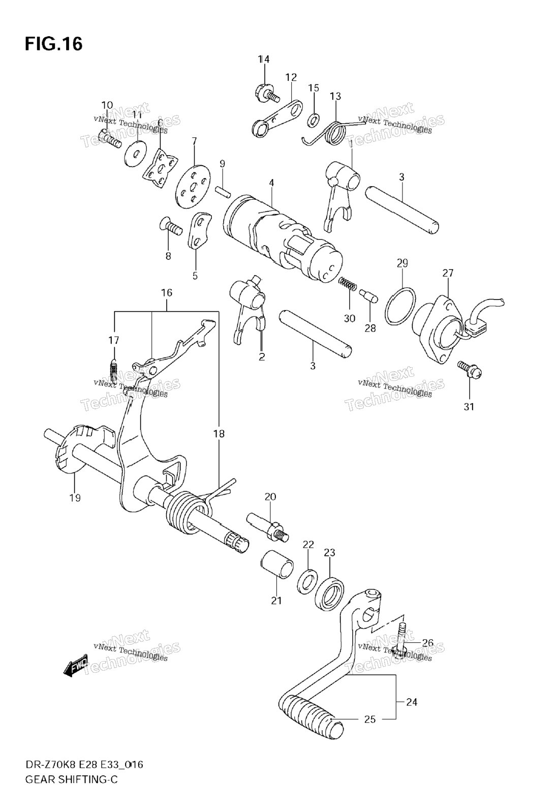 Нажмите для увеличения Gear Shifting
