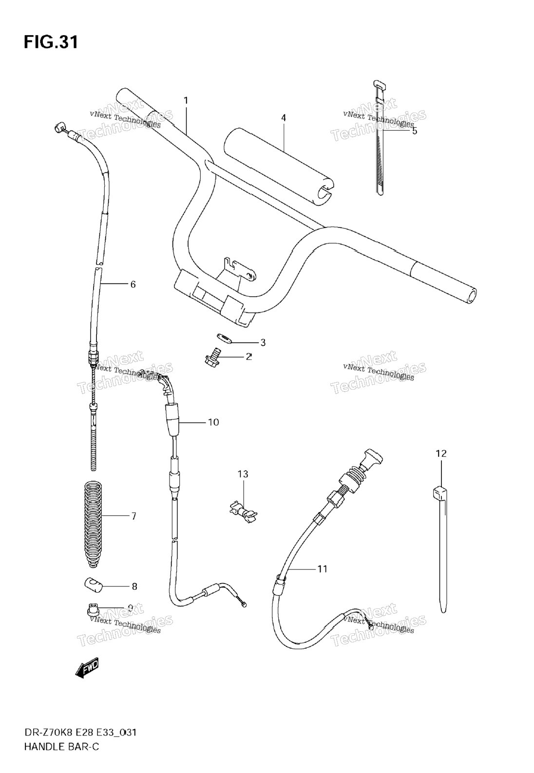 Нажмите для увеличения Handlebar