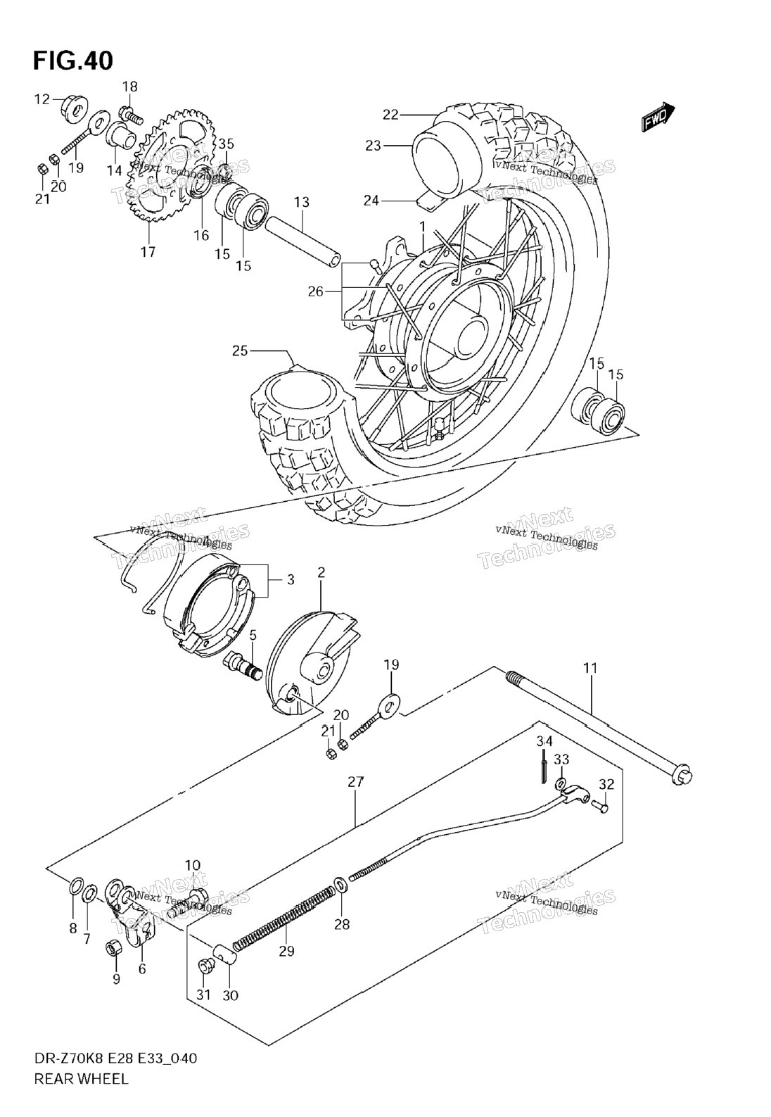 Нажмите для увеличения Rear Wheel