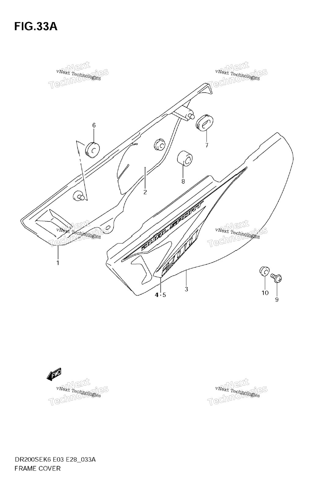 Frame Cover (Model K9)