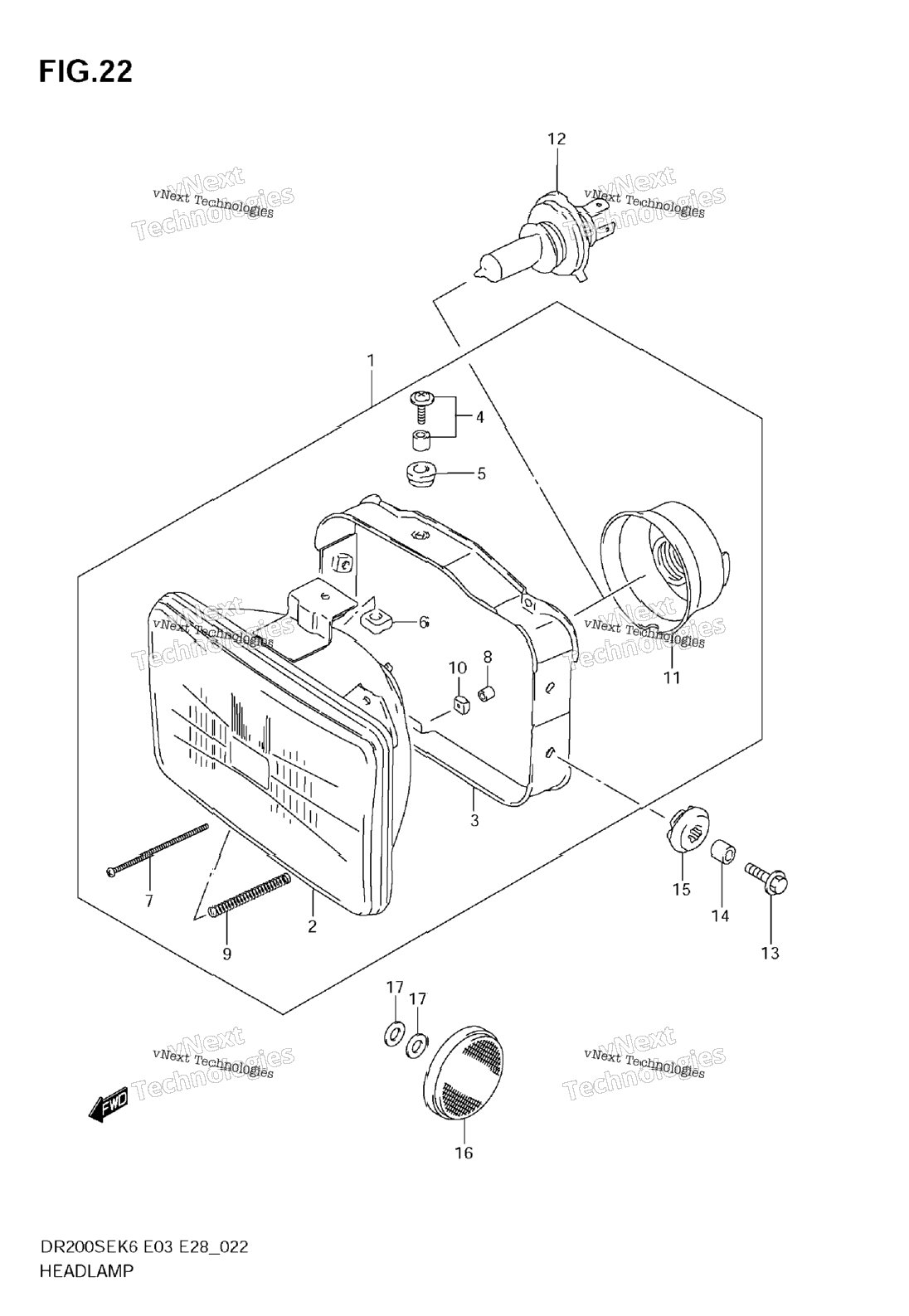 Нажмите для увеличения Headlamp