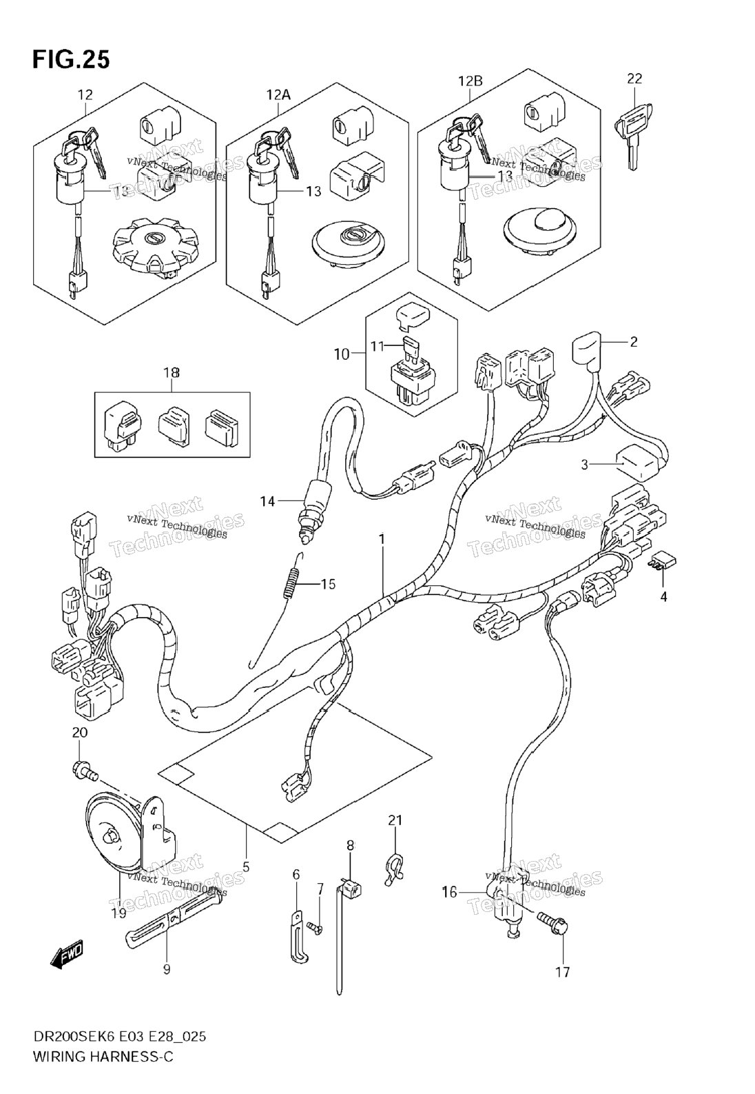 Нажмите для увеличения Wiring Harness