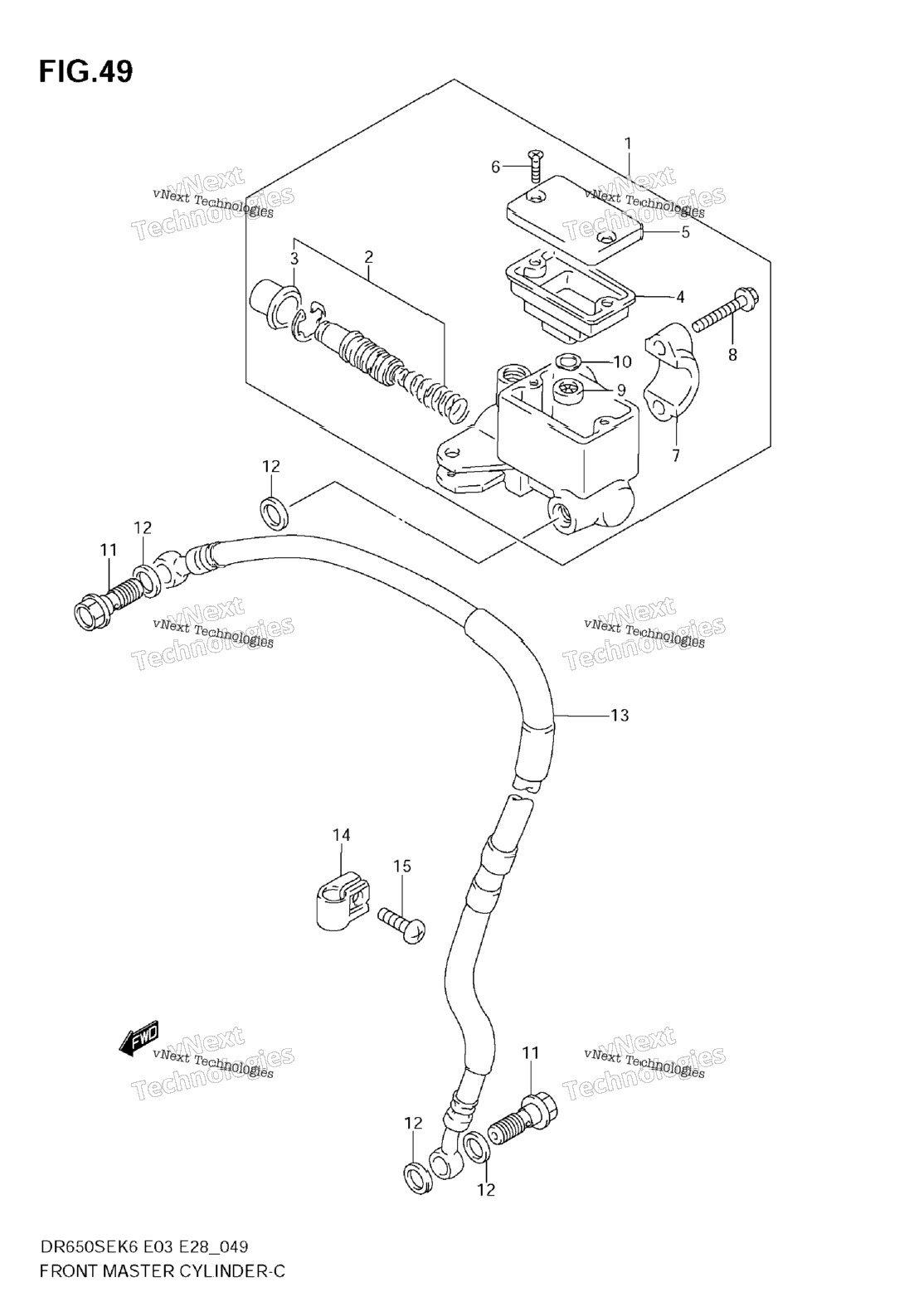 Front Master Cylinder