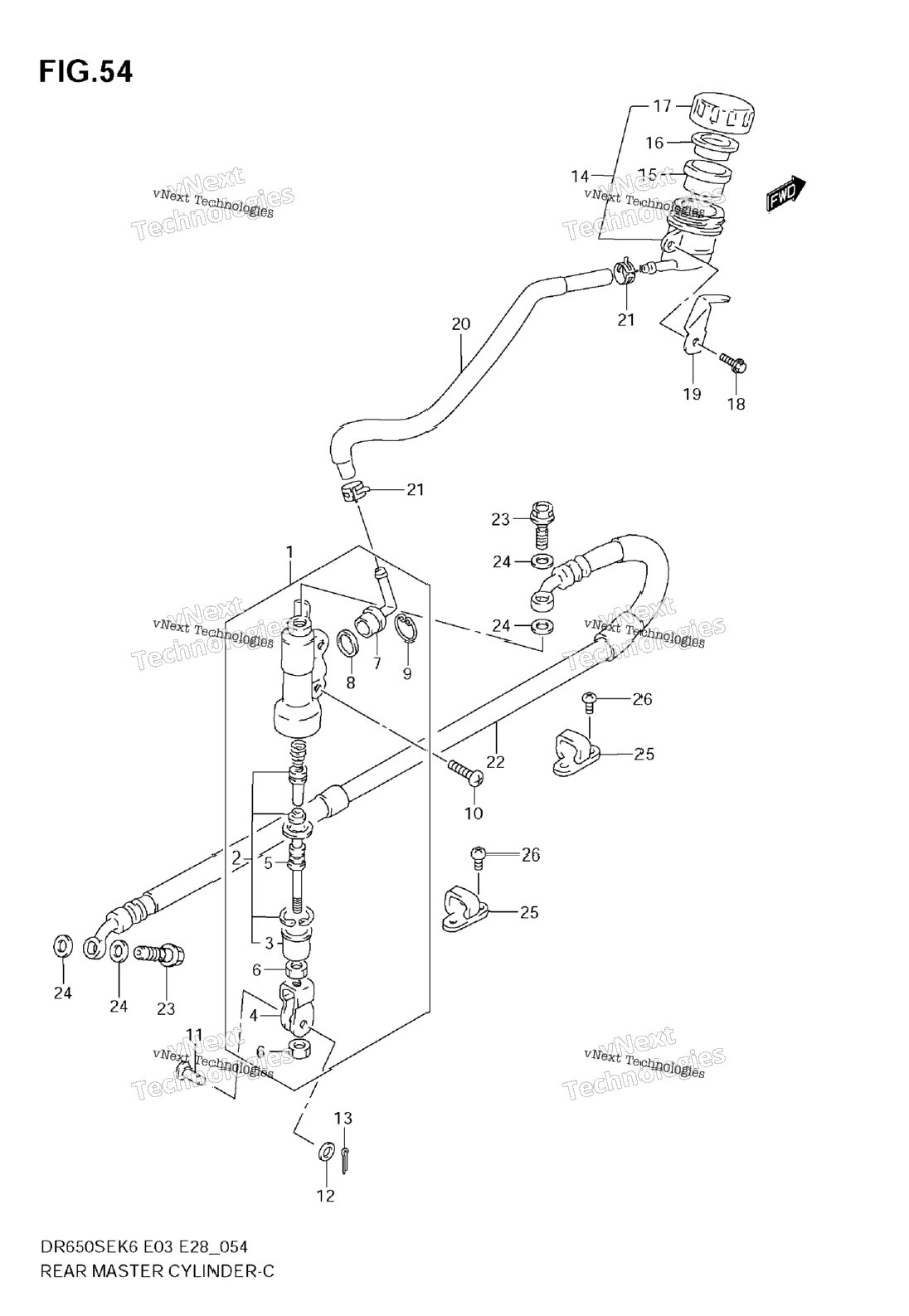 Rear Master Cylinder