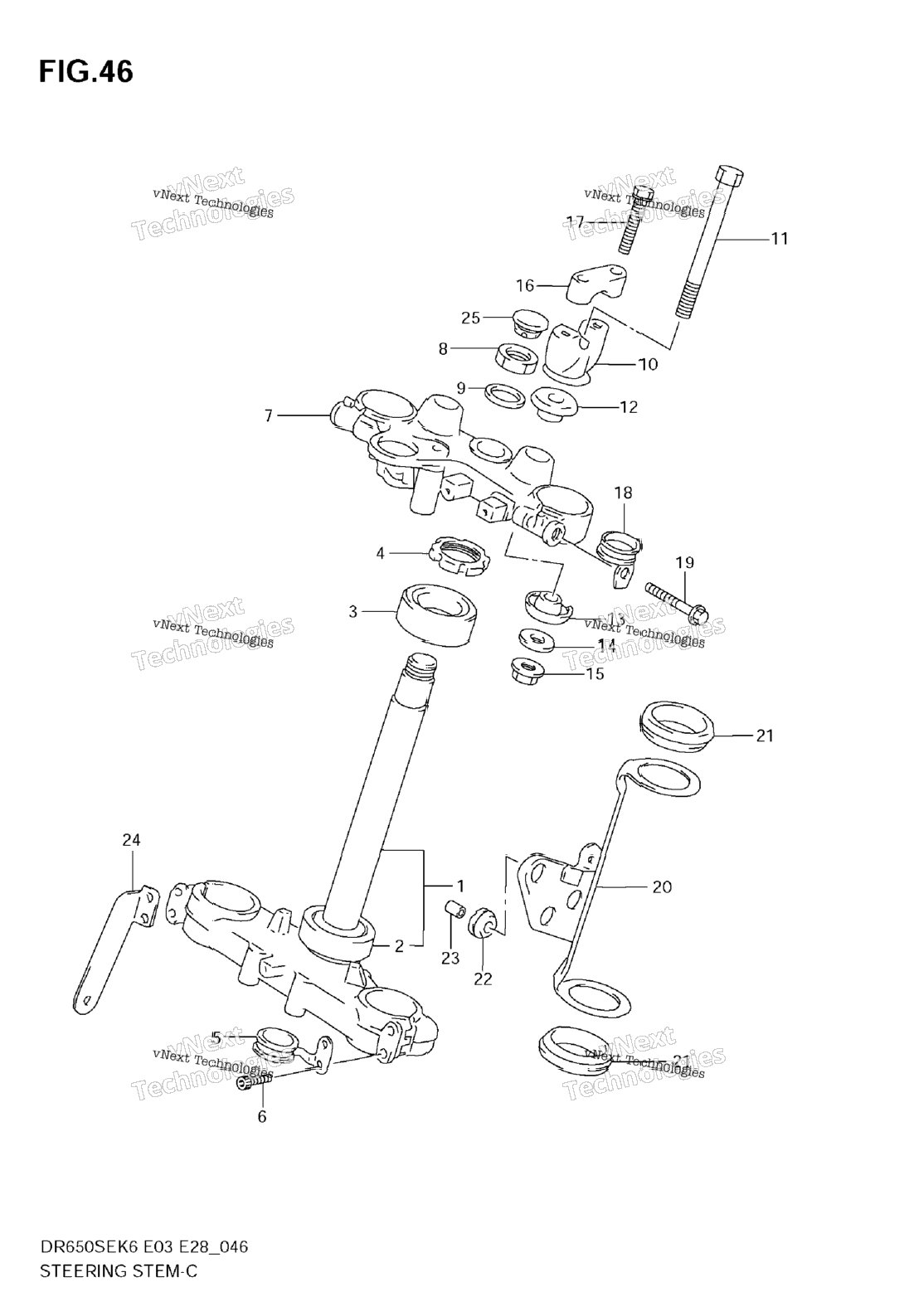 Нажмите для увеличения Steering Stem