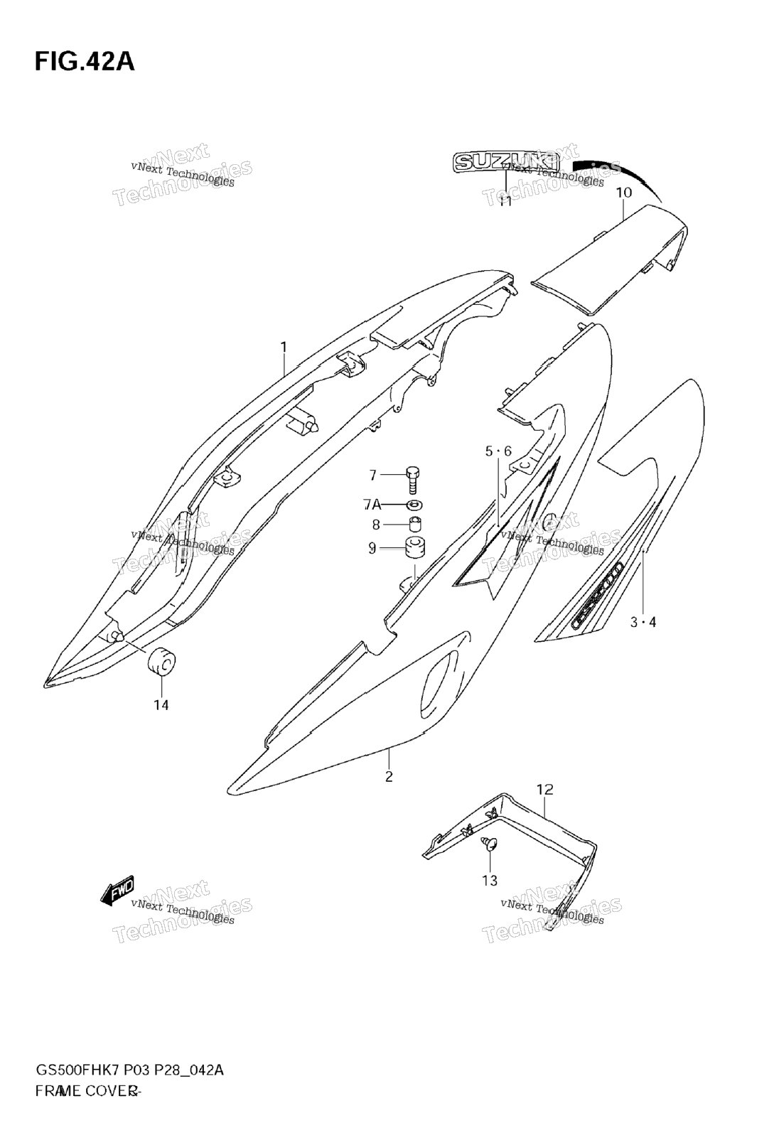 Frame Cover (Model K8)