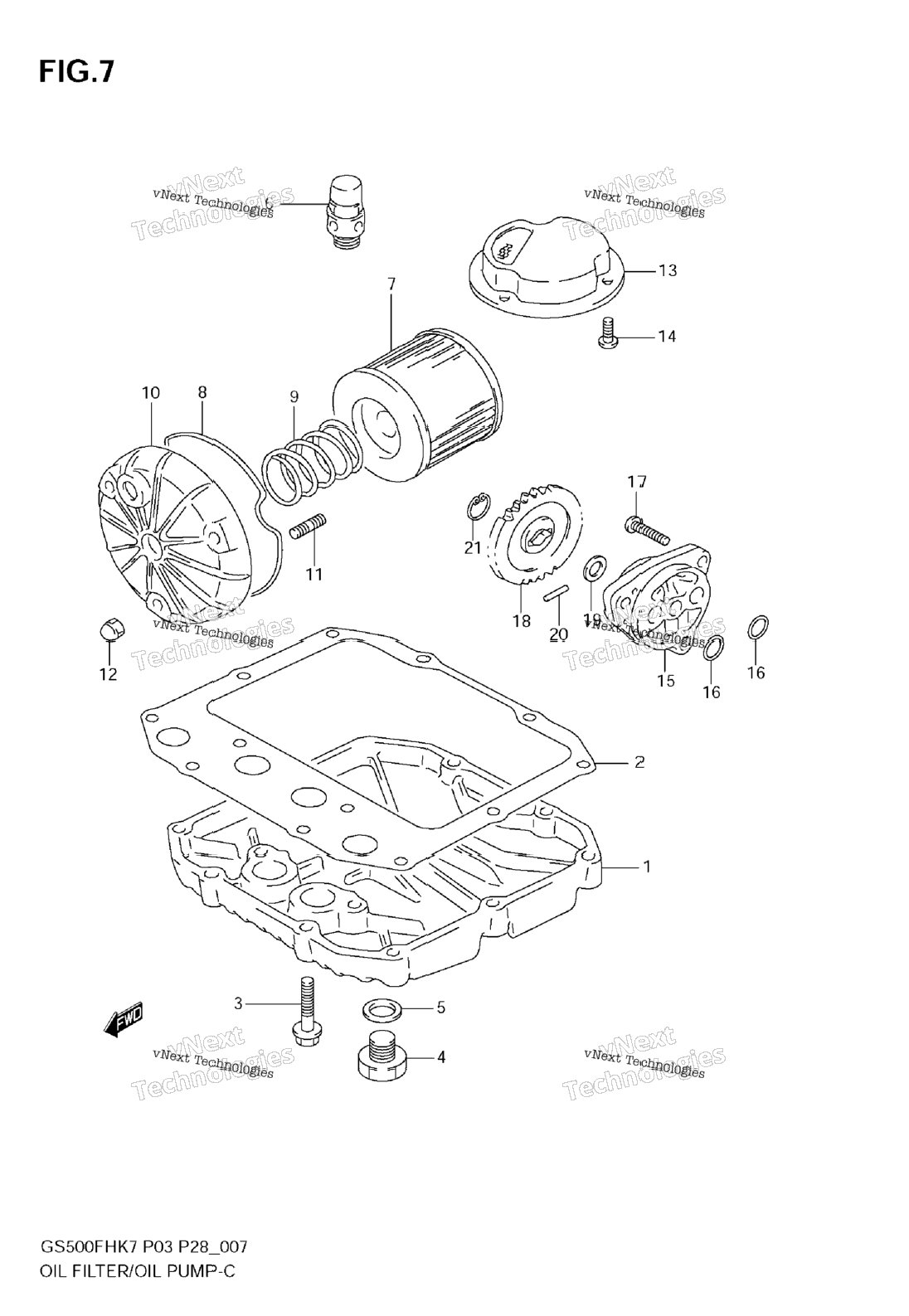 Oil Filter - Oil Pump