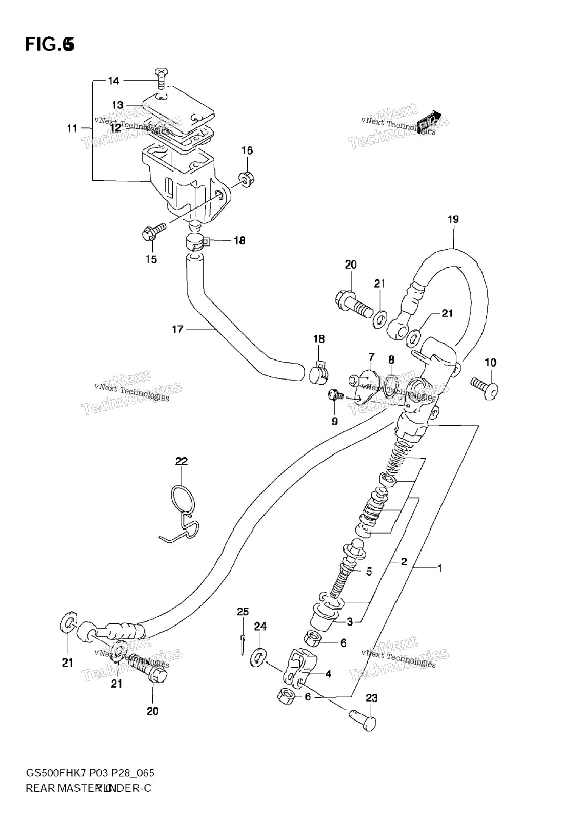 Rear Master Cylinder