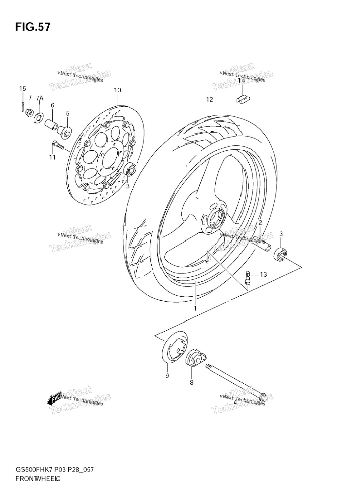 Нажмите для увеличения Front Wheel