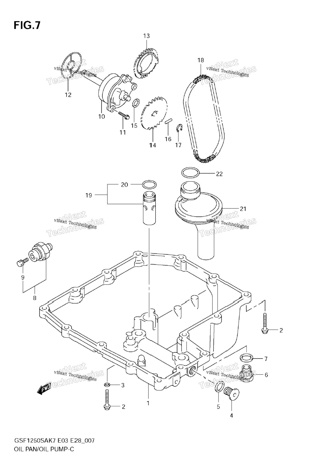 Oil Pan - Oil Pump