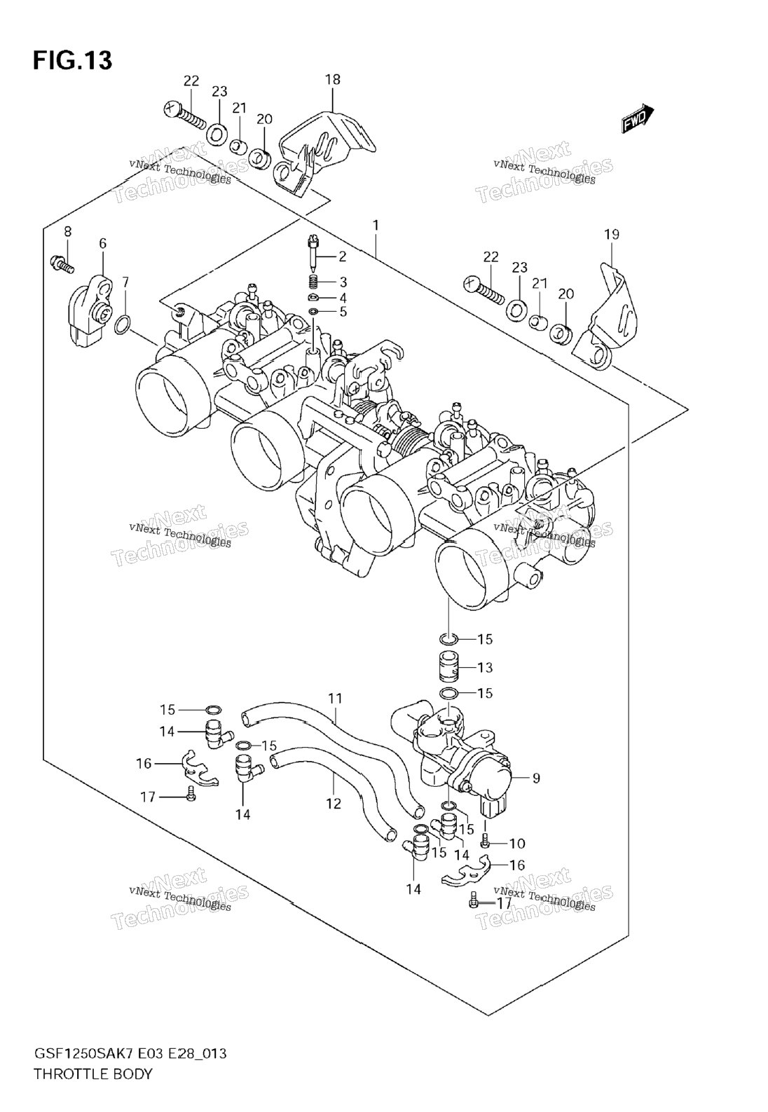 Нажмите для увеличения Throttle Body