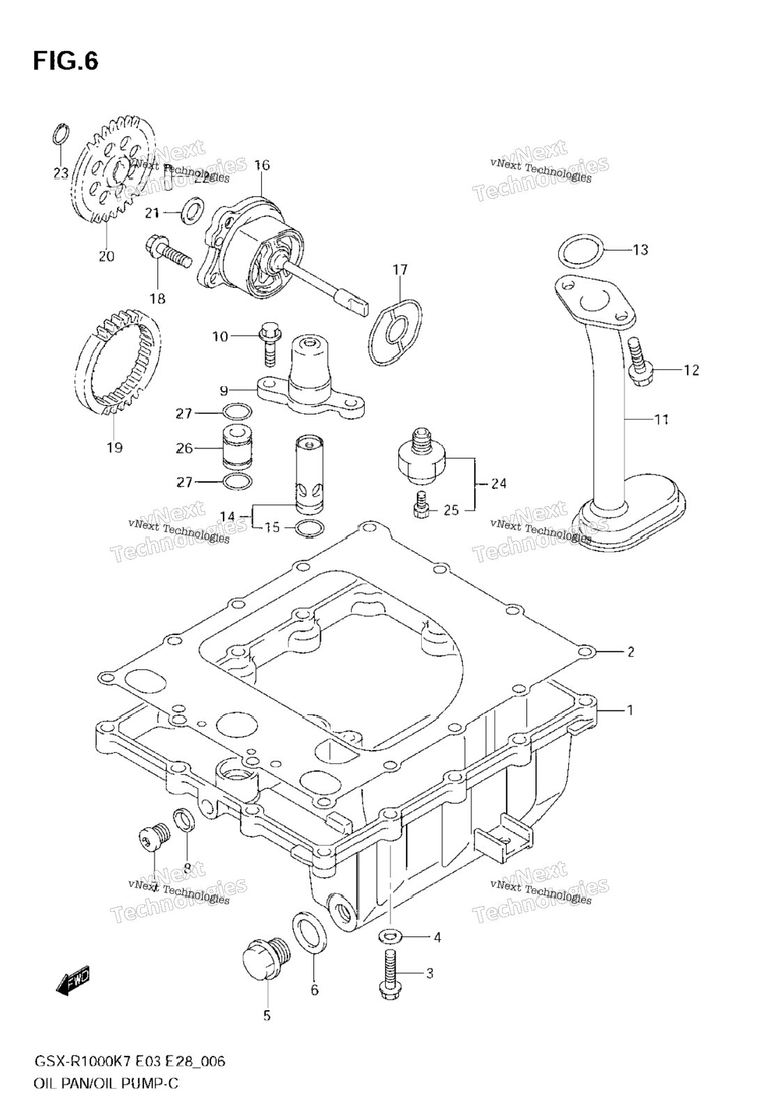 Oil Pan - Oil Pump
