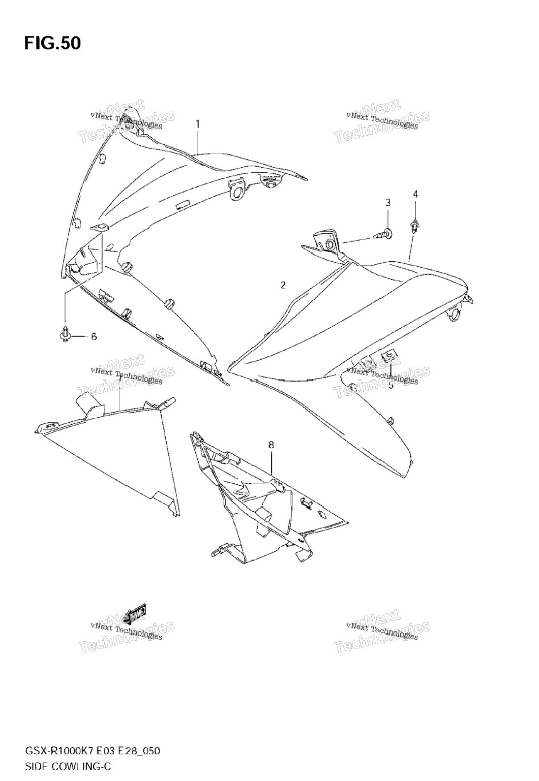 Side Cowling (Model K7)