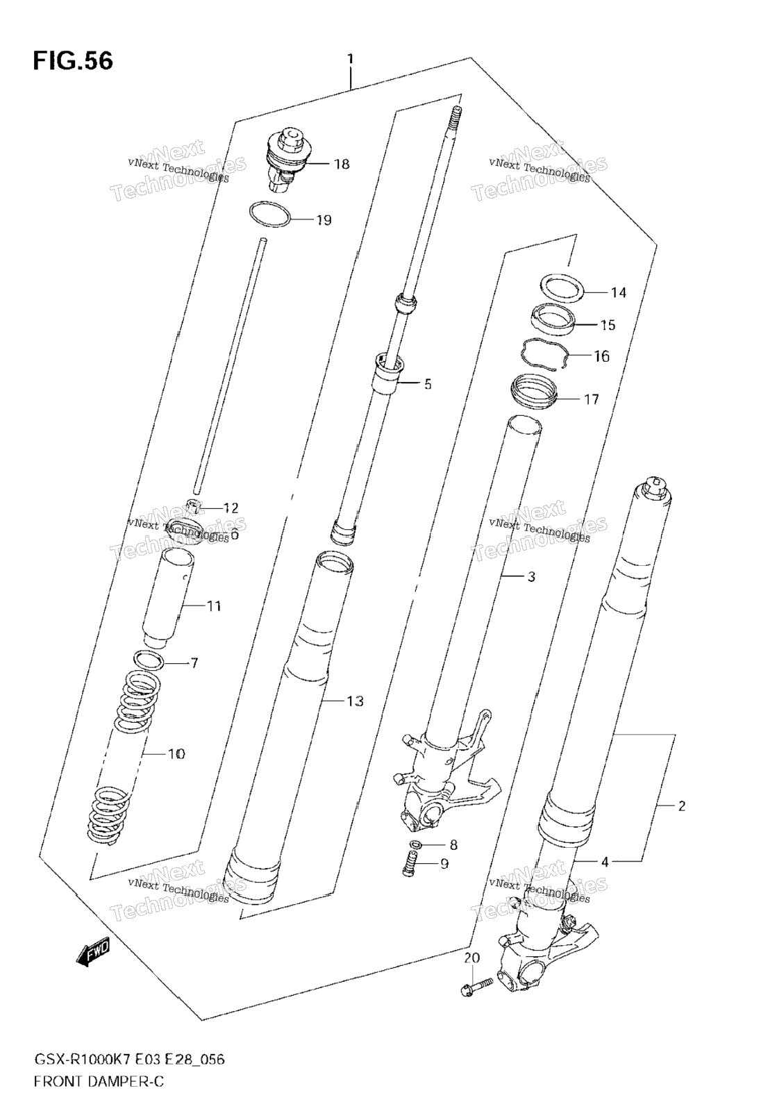 Нажмите для увеличения Front Damper