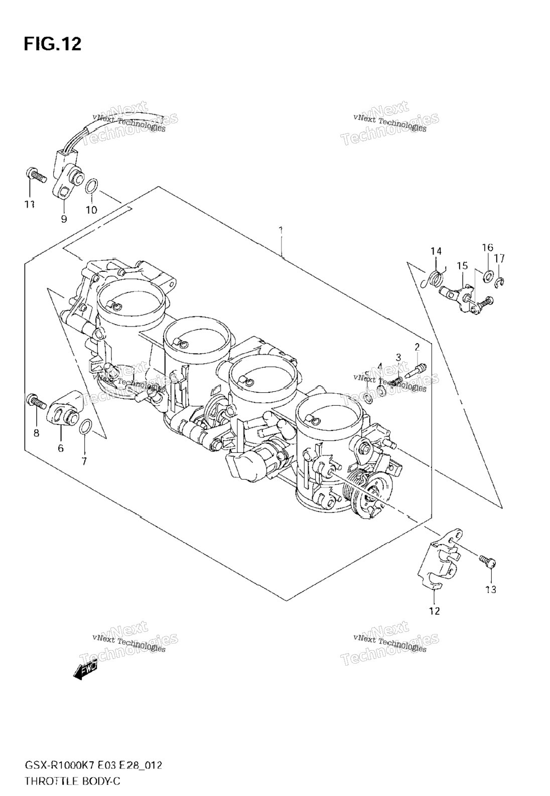 Нажмите для увеличения Throttle Body