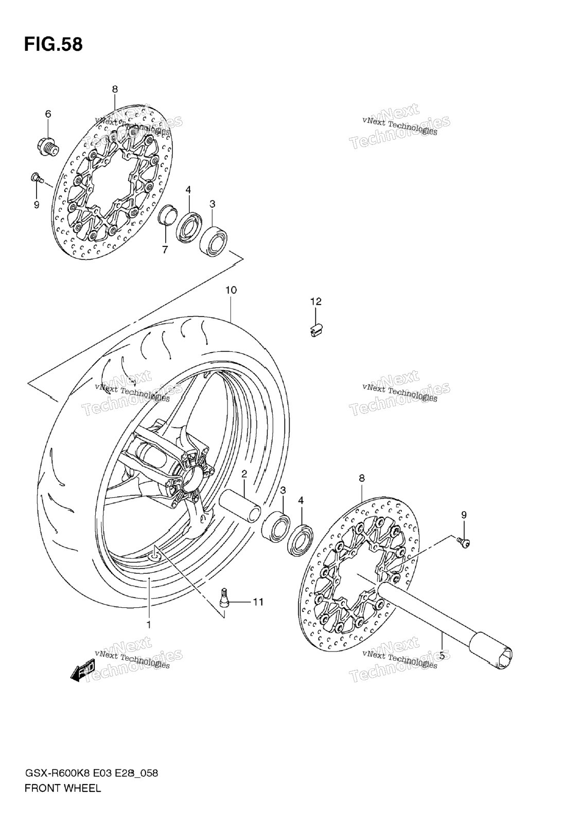 Нажмите для увеличения Front Wheel