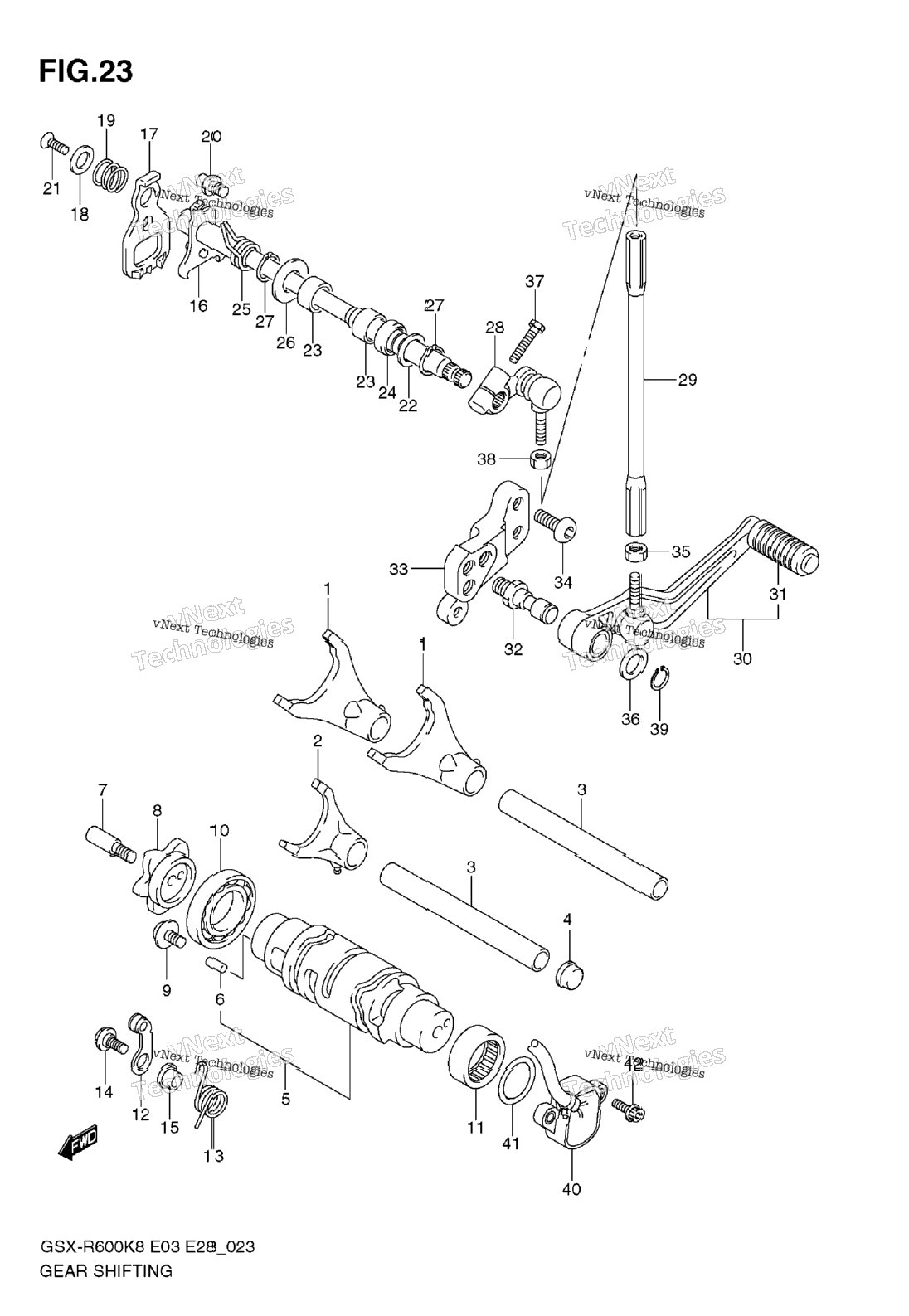 Нажмите для увеличения Gear Shifting