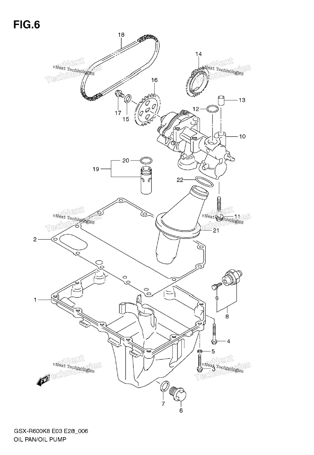 Нажмите для увеличения Oil Pan - Oil Pump