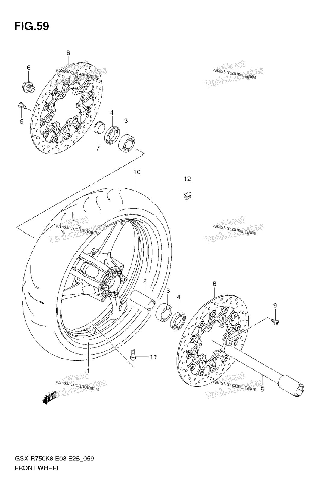 Нажмите для увеличения Front Wheel