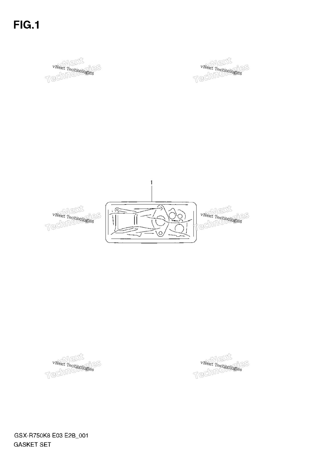 Нажмите для увеличения Gasket Set