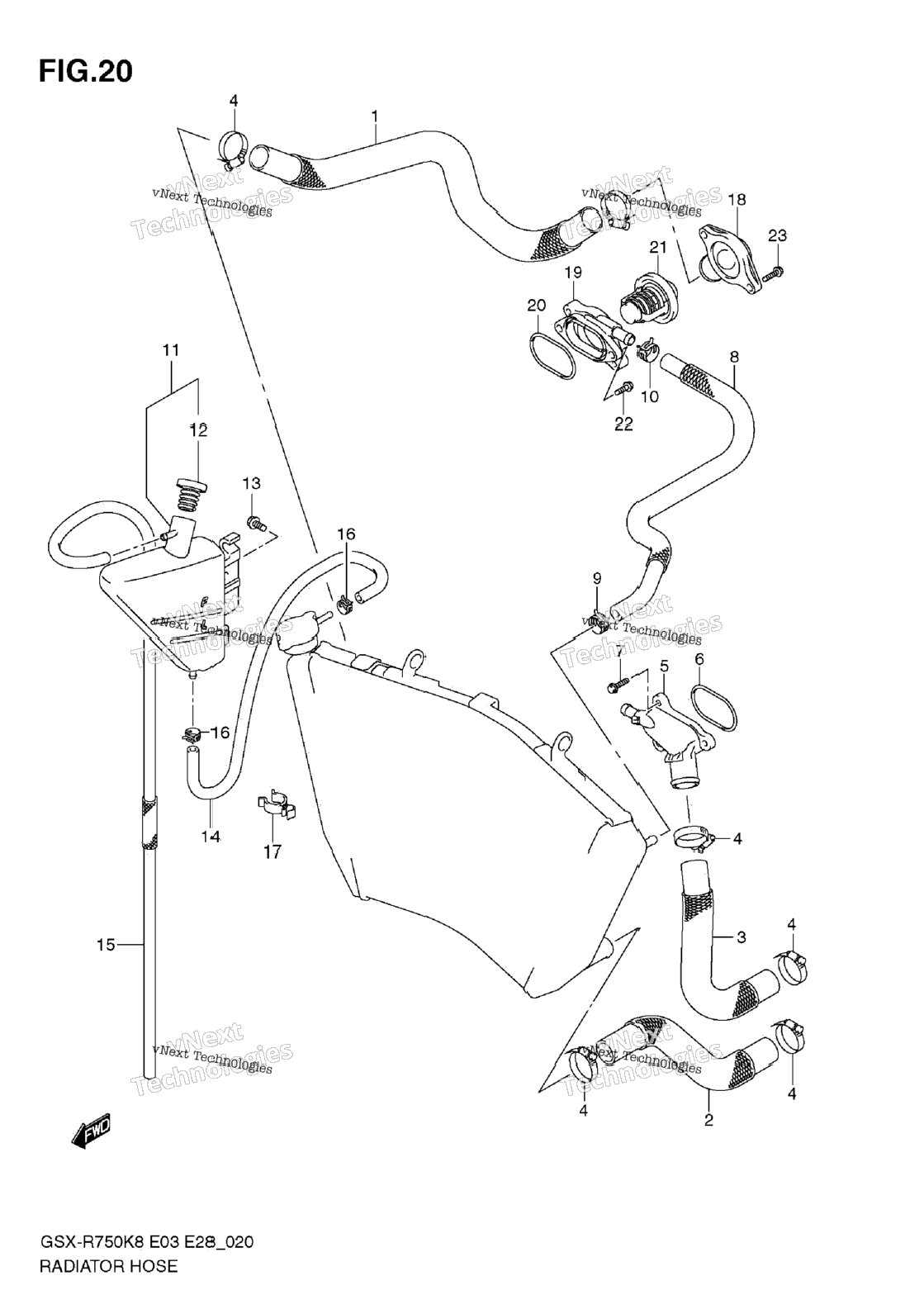 Нажмите для увеличения Radiator Hose