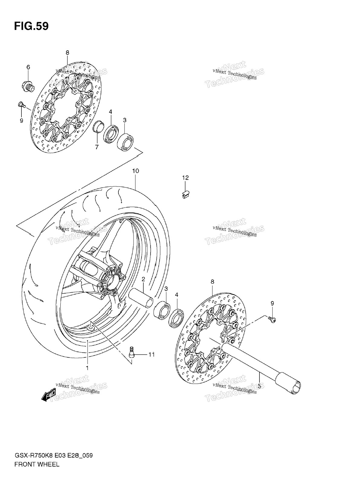 Нажмите для увеличения Front Wheel