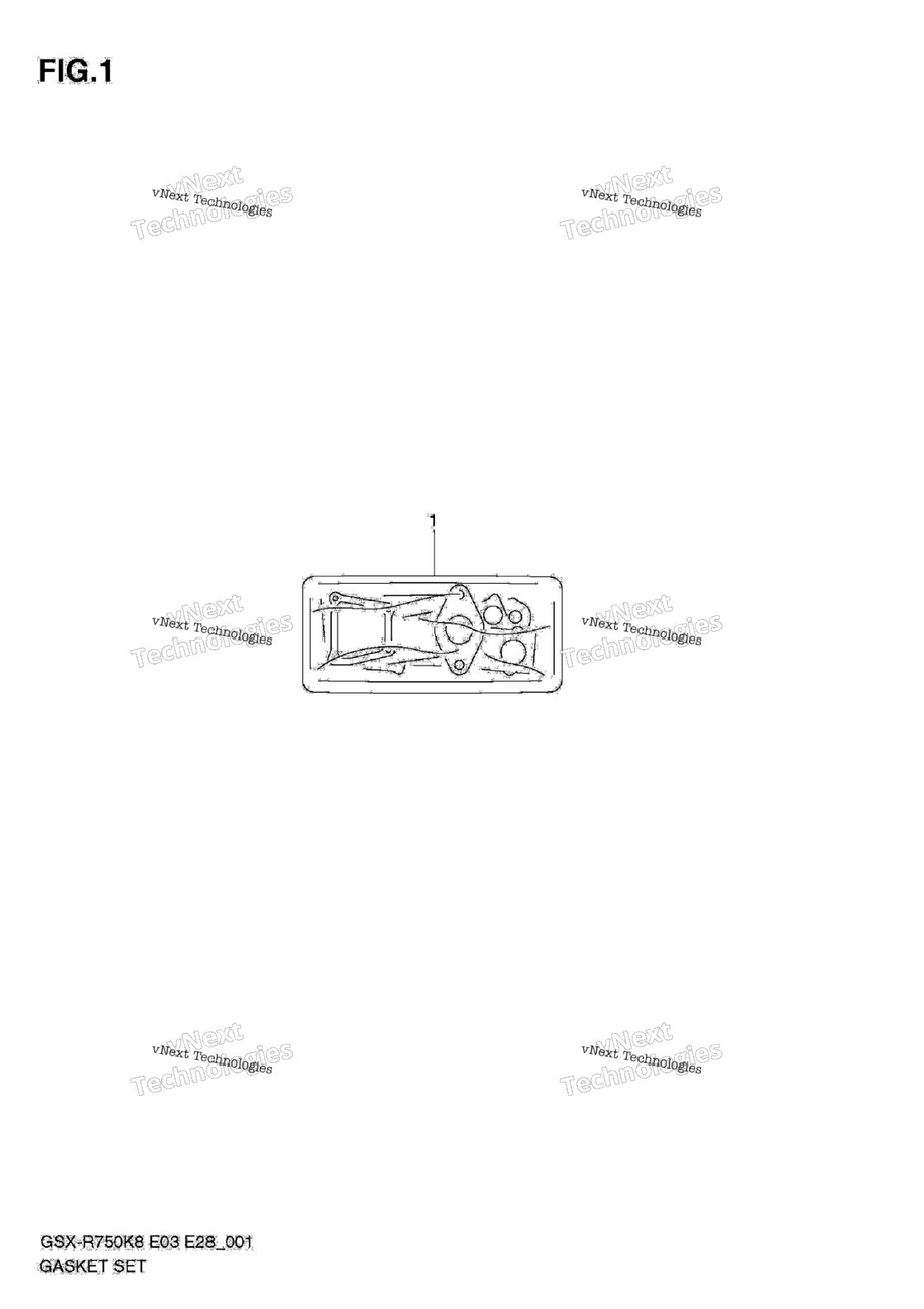 Нажмите для увеличения Gasket Set