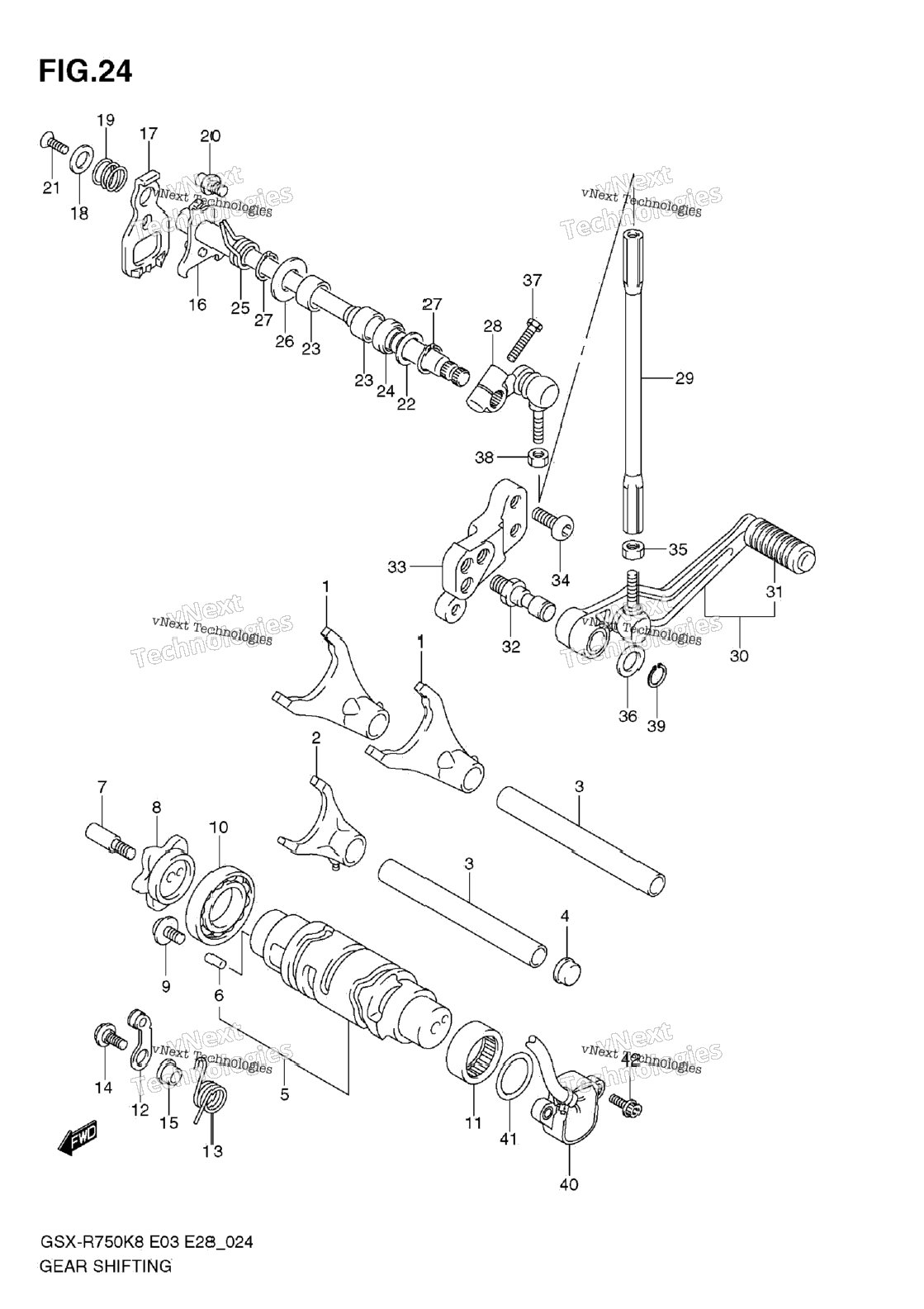 Нажмите для увеличения Gear Shifting