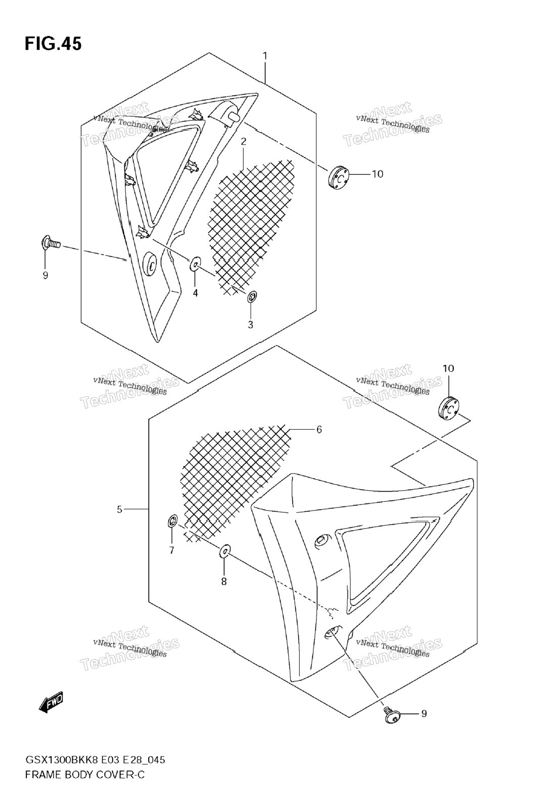Frame Body Cover