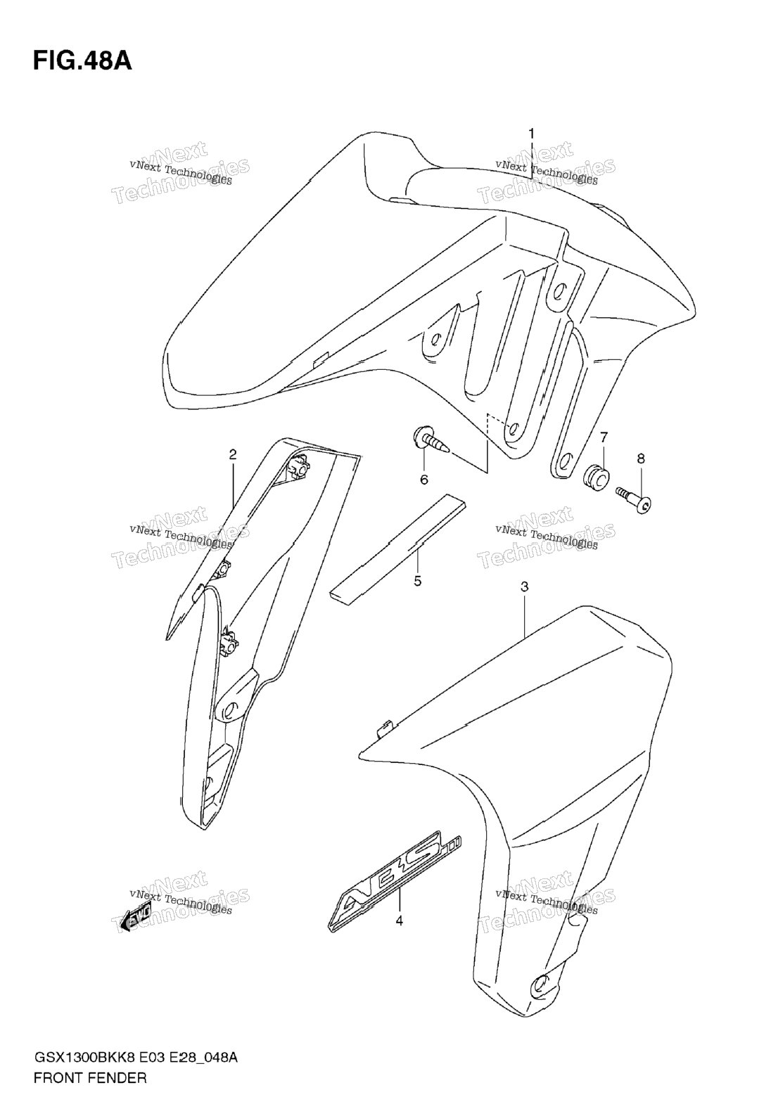 Front Fender (With Abs)