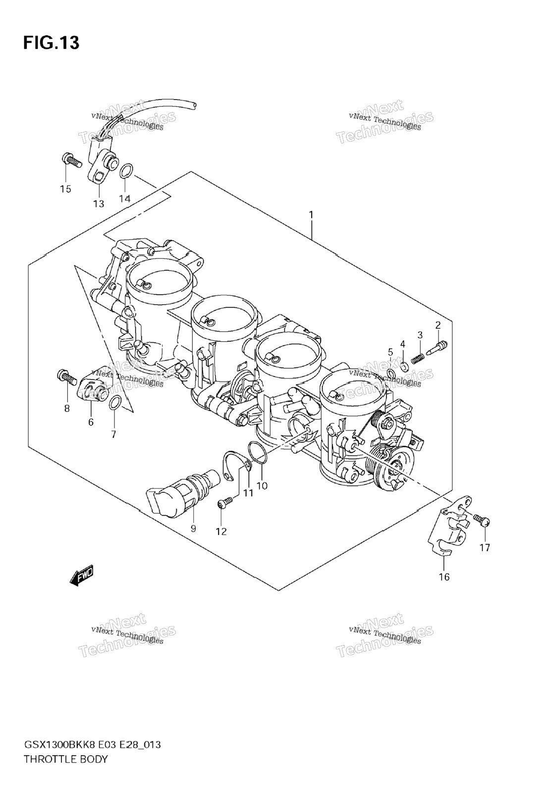 Нажмите для увеличения Throttle Body