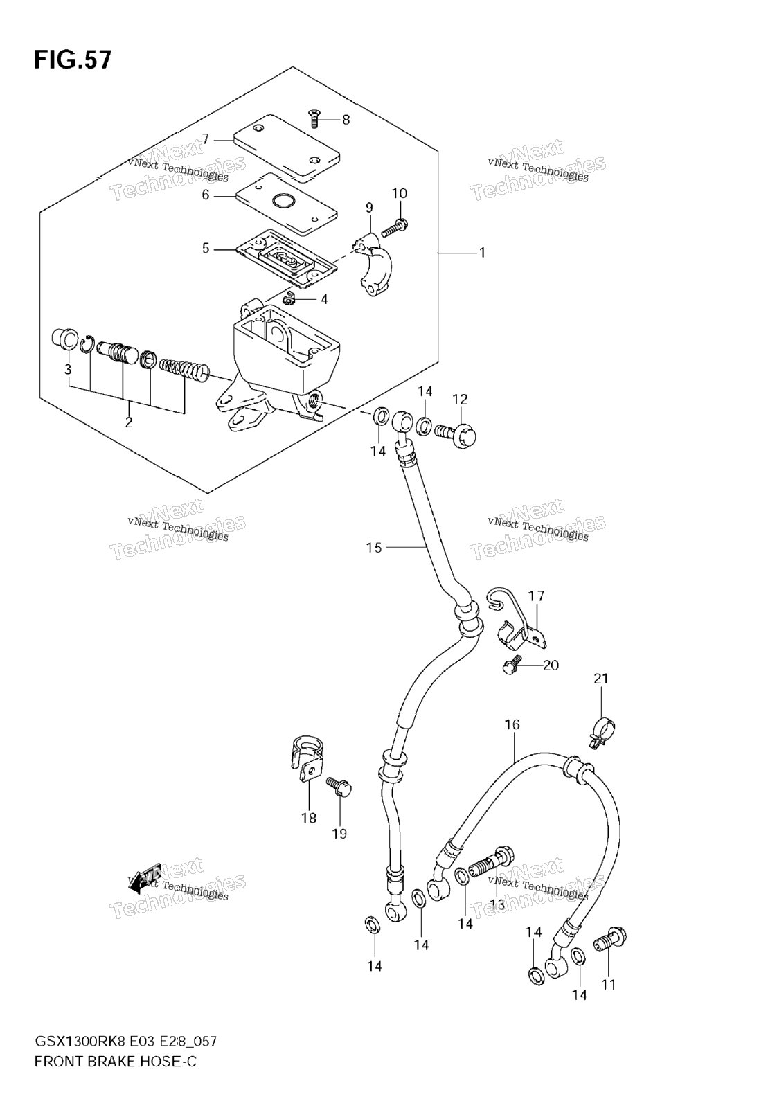 Front Brake Hose