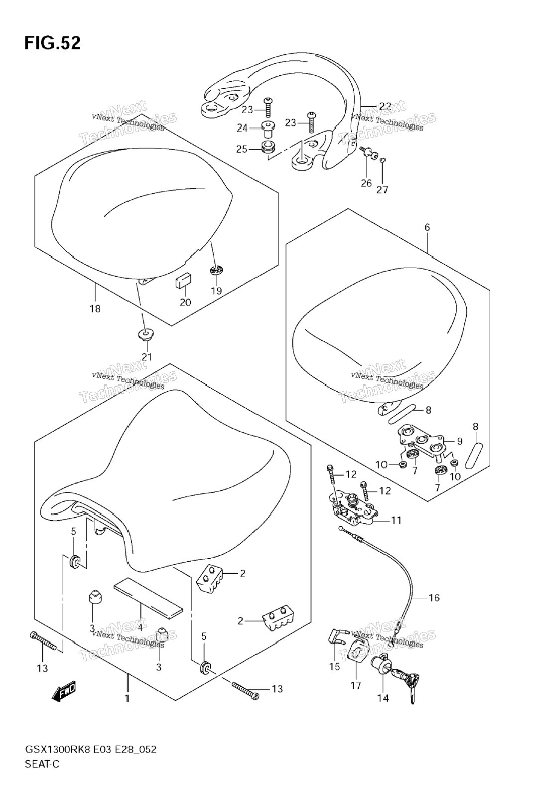 Нажмите для увеличения Seat (Model K8)