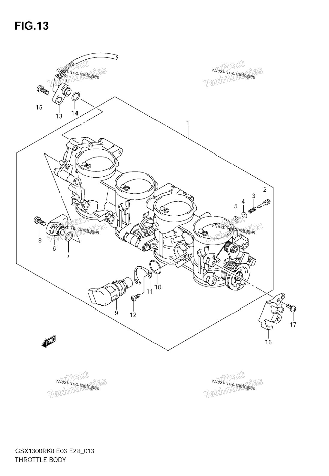 Нажмите для увеличения Throttle Body