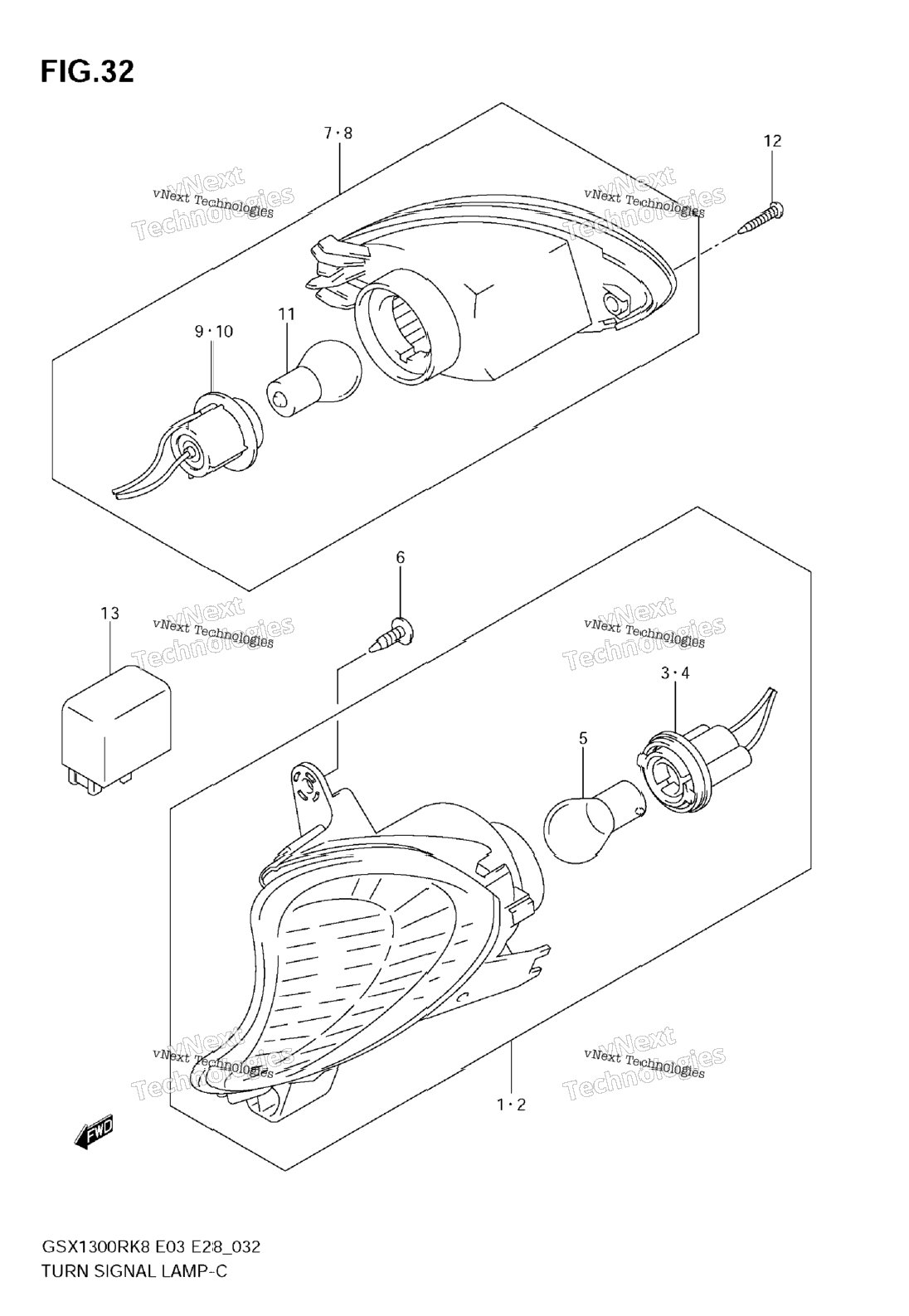 Нажмите для увеличения Turnsignal Lamp