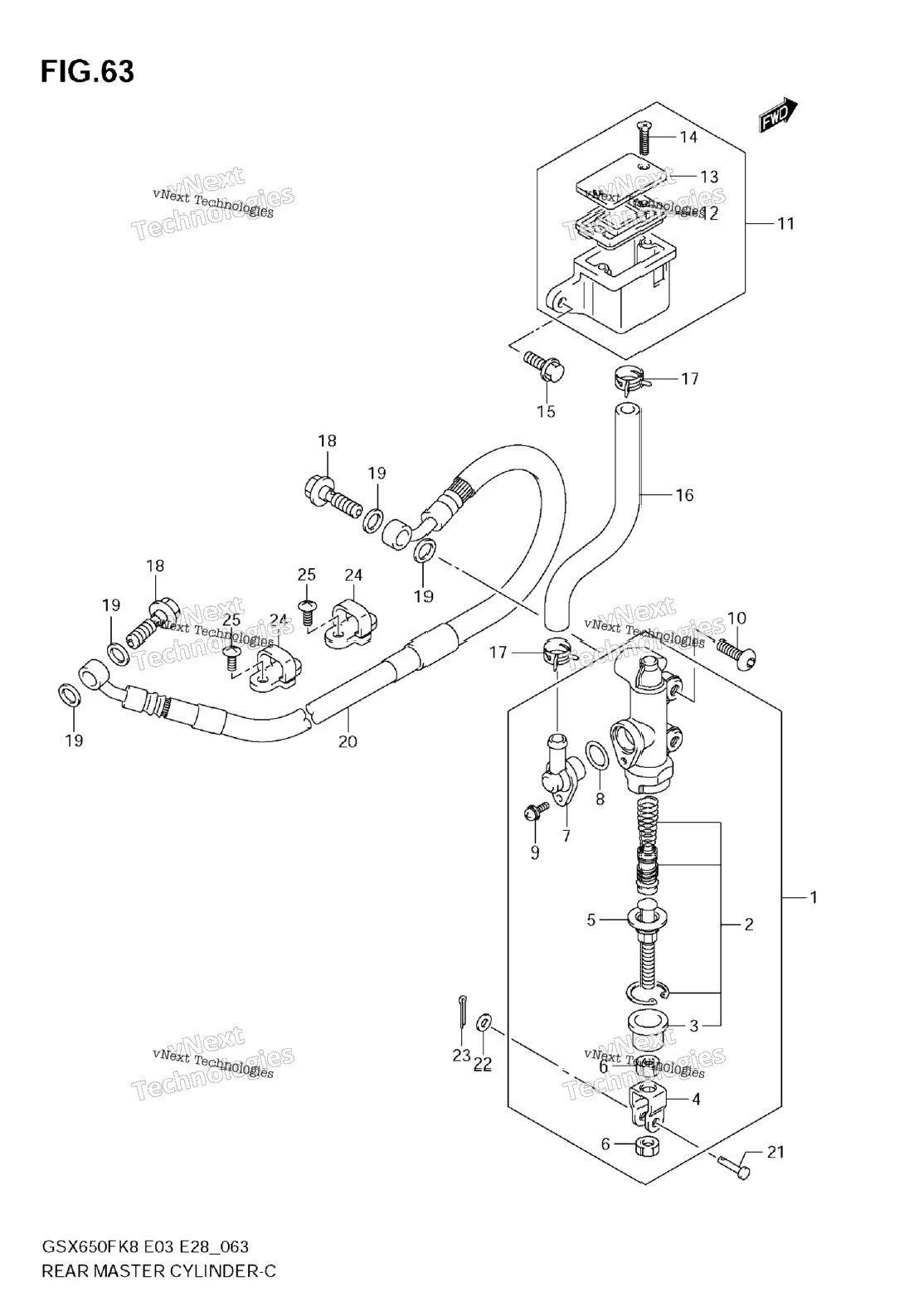 Rear Master Cylinder