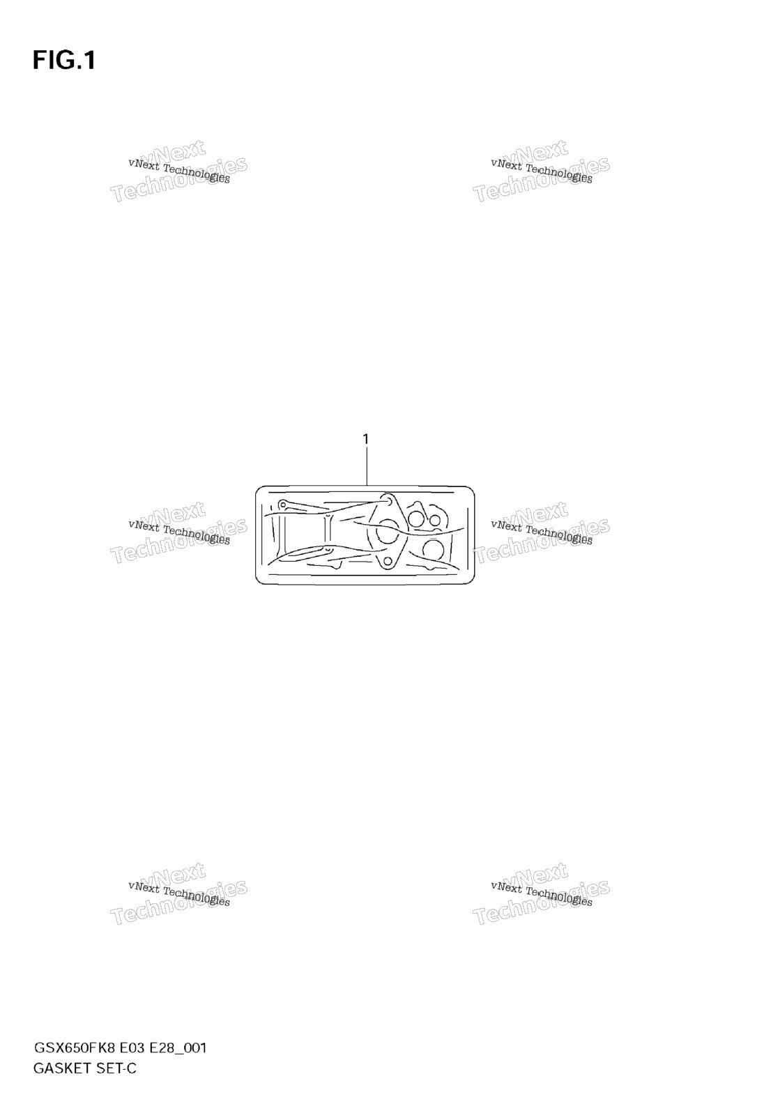 Нажмите для увеличения Gasket Set